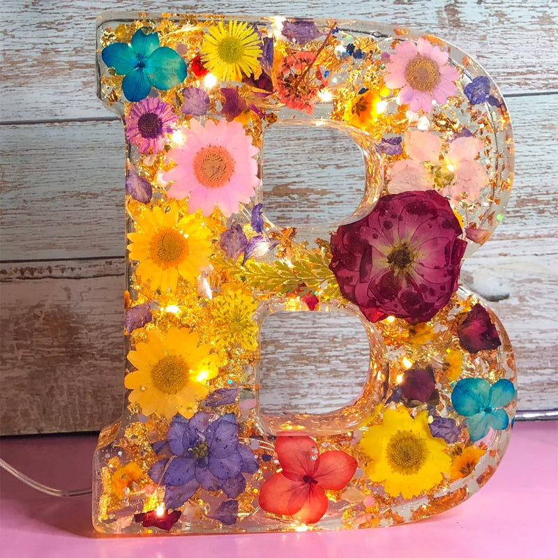 Pretty Floral String Table Lamp