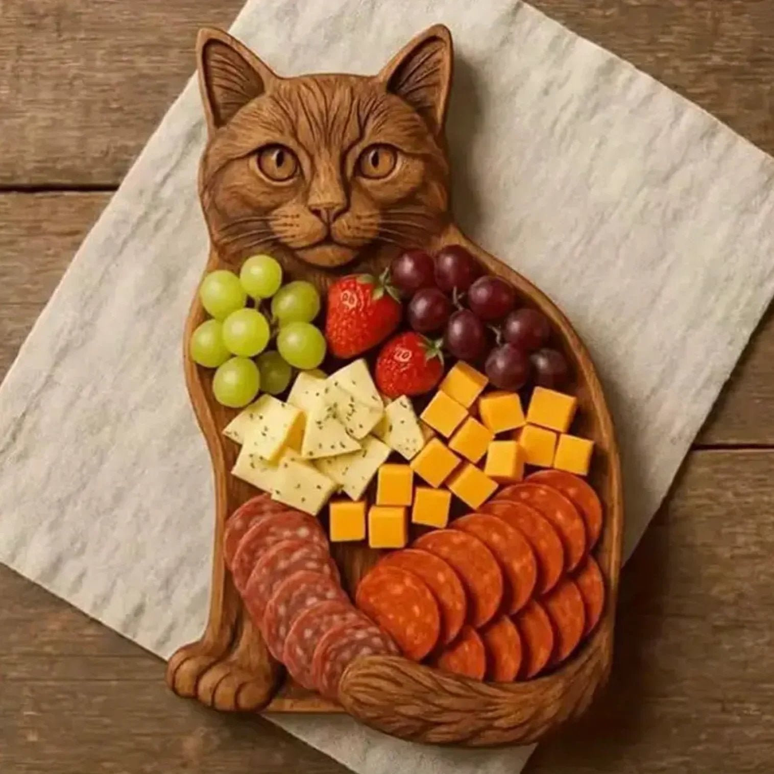 Adorable Kitty Food Serving Board - Halri