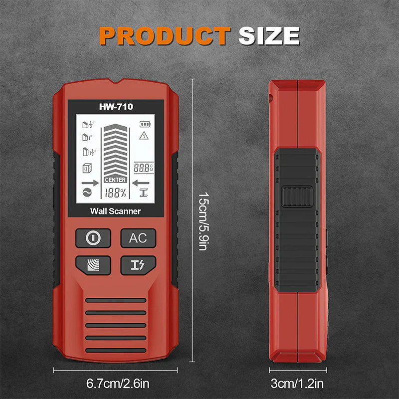 Accurate Pipe and Cable Detector for Walls - Halri