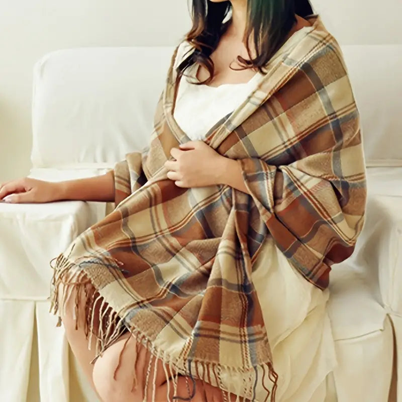 Soft Cashmere Wrap Scarf