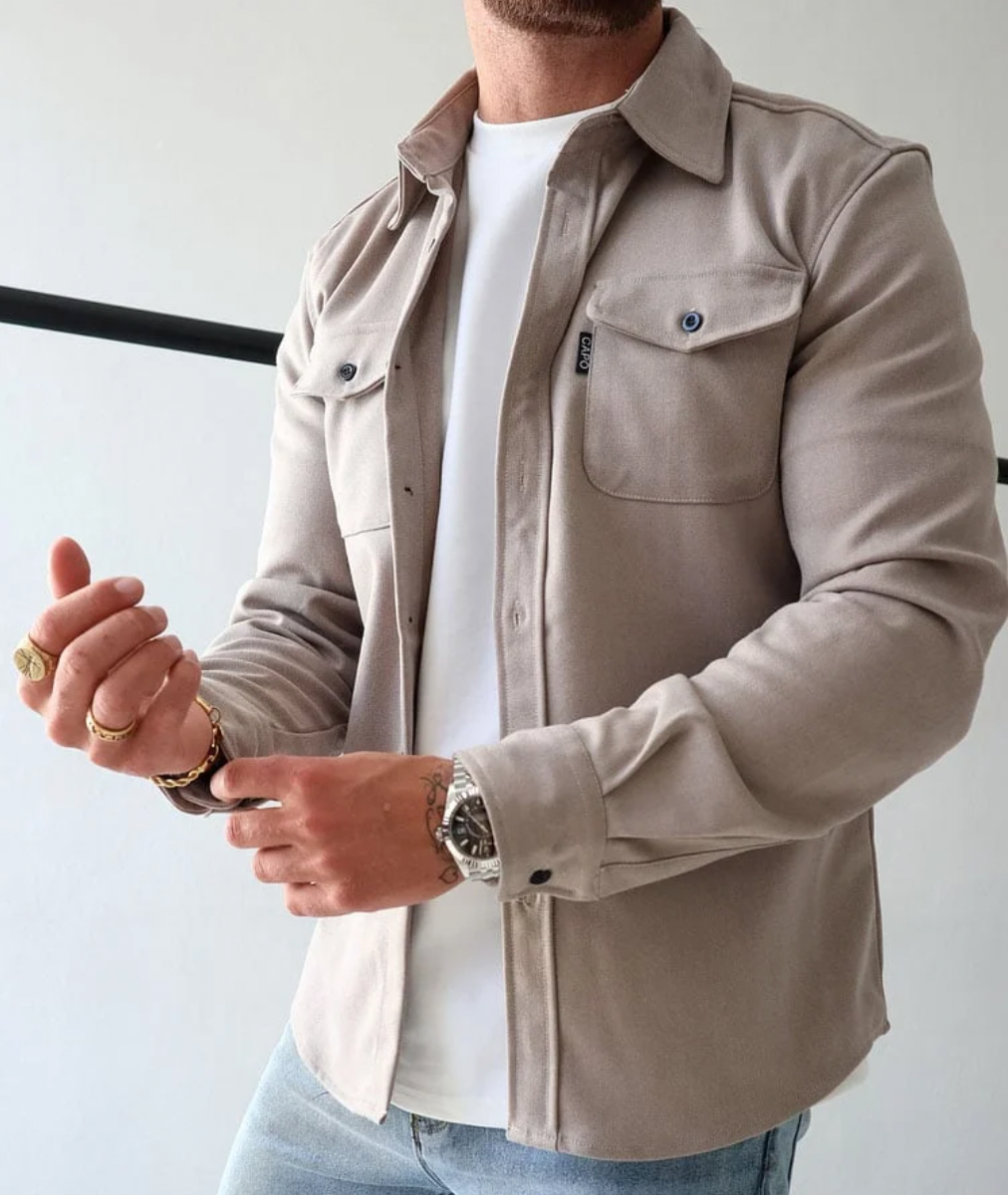 Timeless Men's Long Sleeve Casual Shirt - Halri