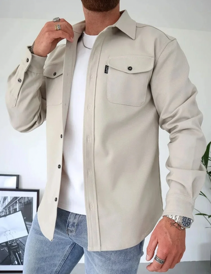 Timeless Men's Long Sleeve Casual Shirt