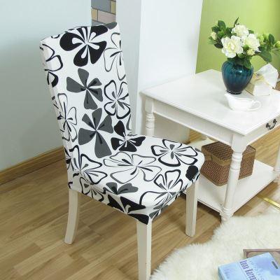 Washable Fabric Dining Chair Slipcover
