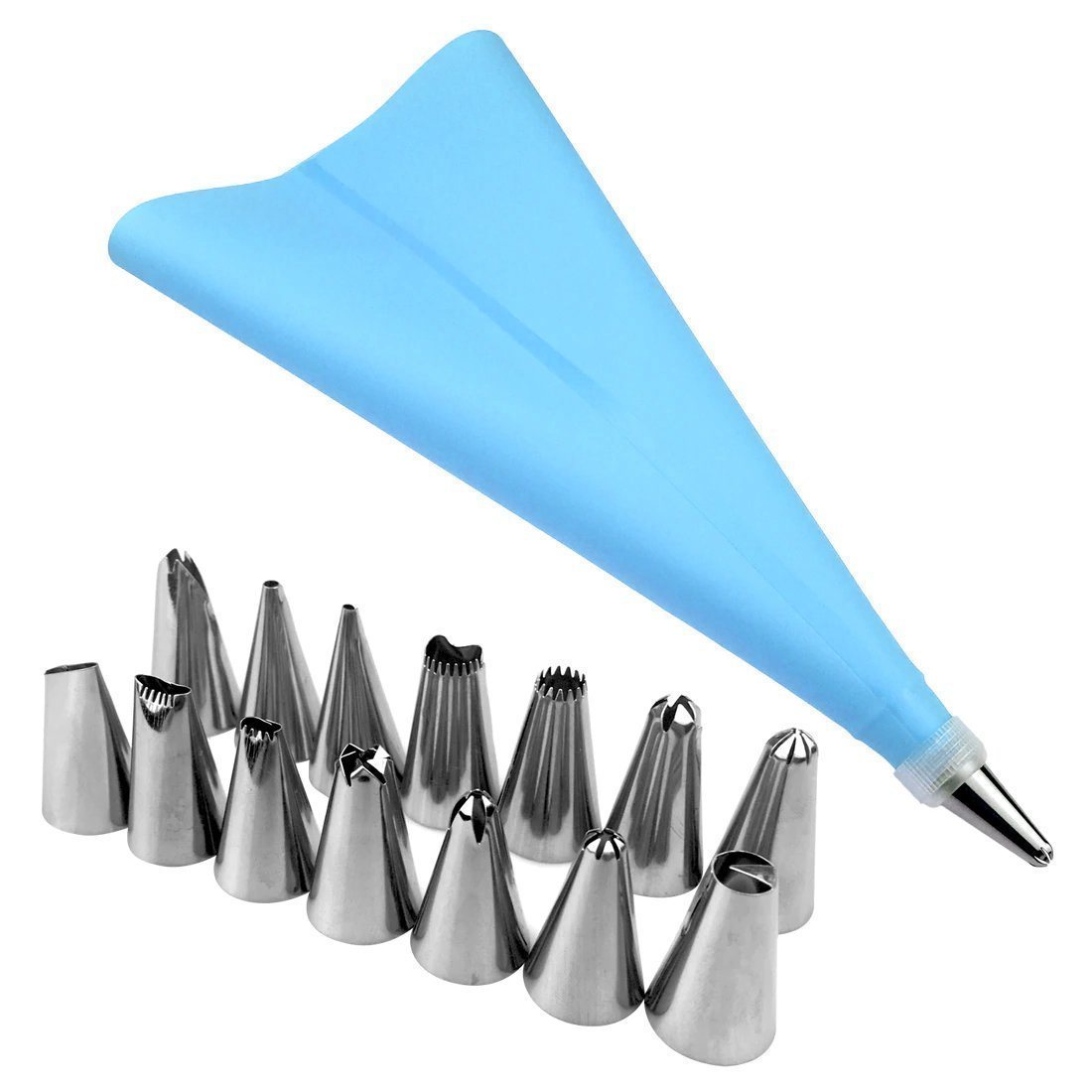 Deluxe Cake Decorating Tool Set (16pc)