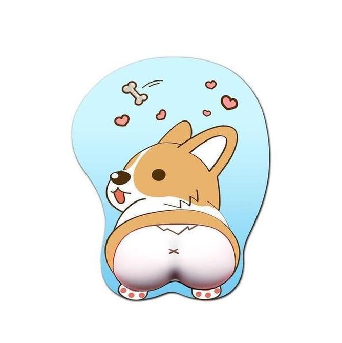 Fun Corgi Computer Mousepad - Halri