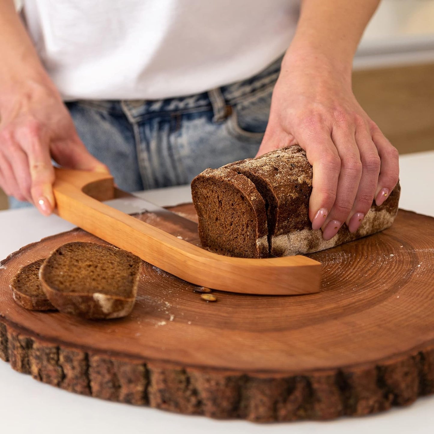 Premium Stainless Steel Bread Cutter - Halri