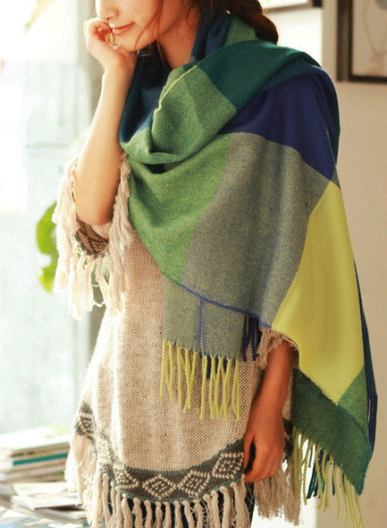Soft Cashmere Wrap Scarf