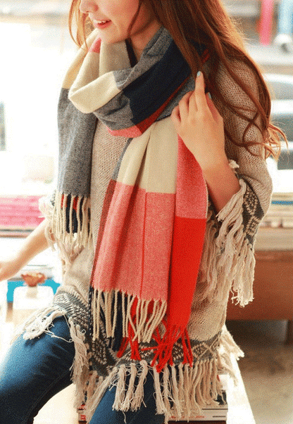 Soft Cashmere Wrap Scarf