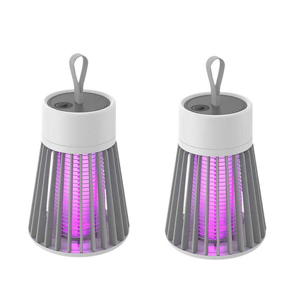 Compact USB Powered Mosquito Killer Lamp with LED Light