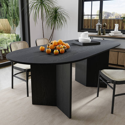 Large Wooden Table for 6 People