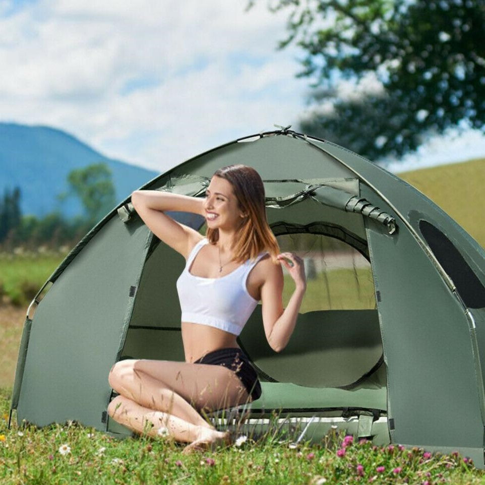Roomy Elevated Camping Cot Tent