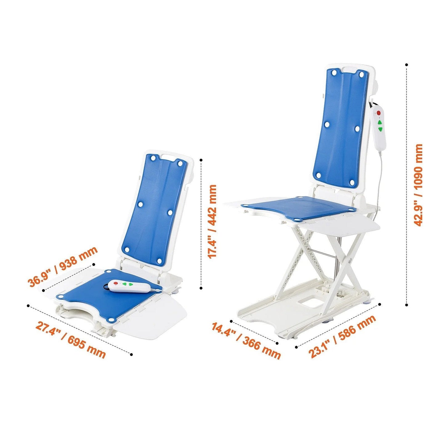 Easy Use Mobility Floor Lift Chair