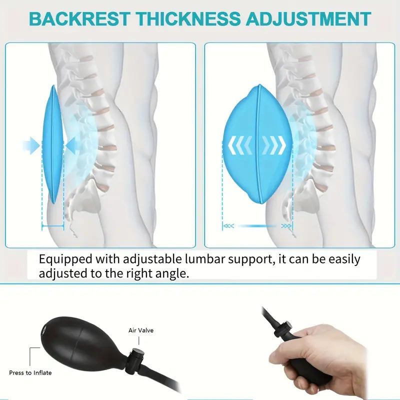 Heated Back Massager Pad, Shiatsu Deep Knead Massage Chair