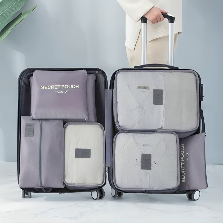 Spacious Travel Storage Bag Set with Extra Compartments