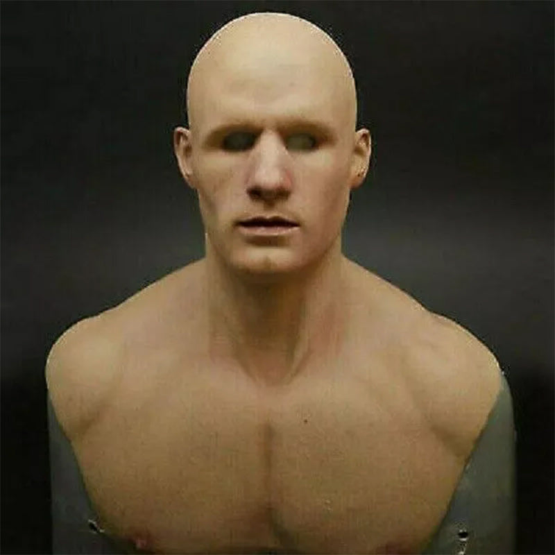 Realistic Latex Mask for Cosplay Makeup