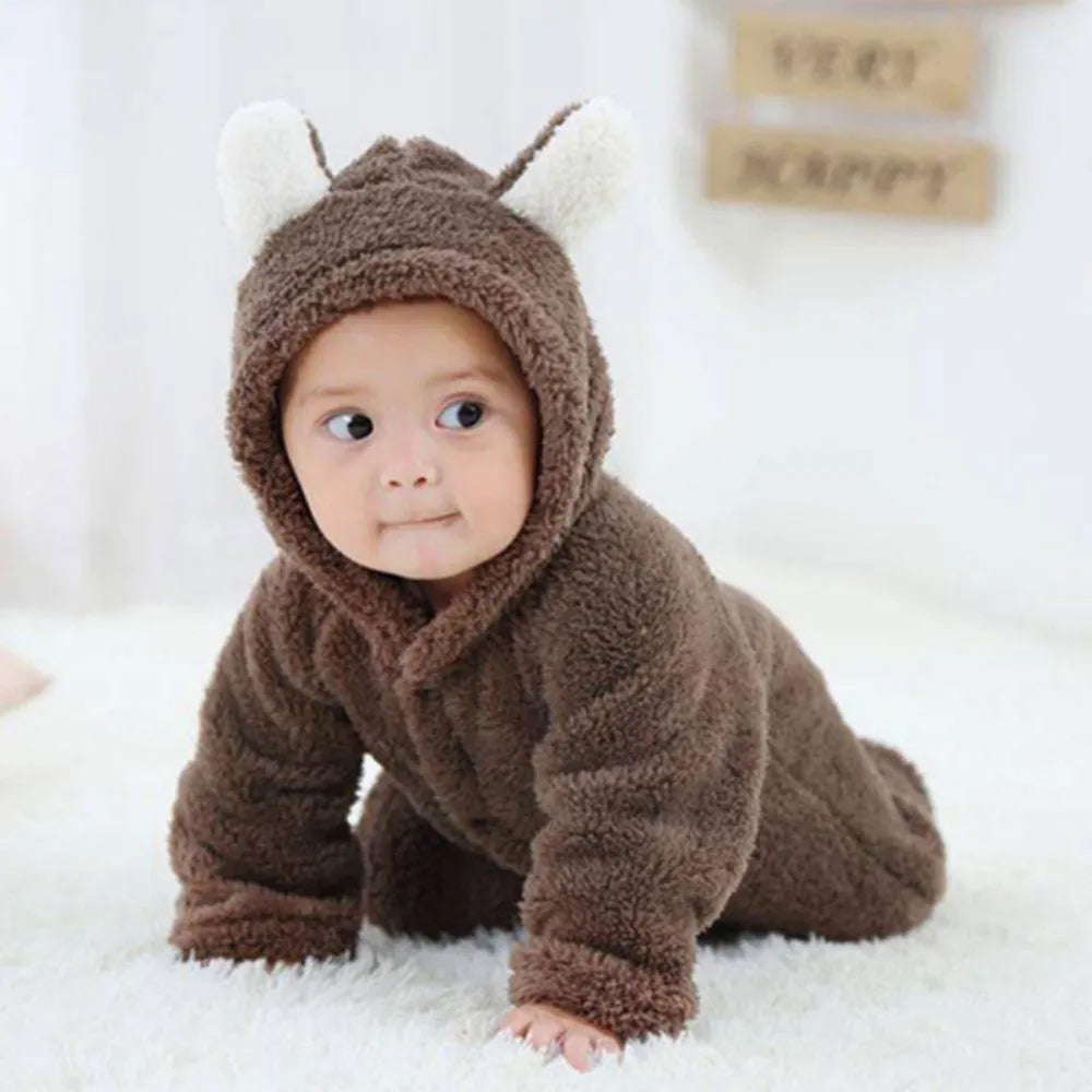 Adorable Infant Bodysuit Bear Print