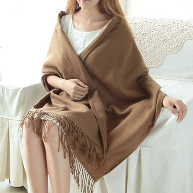 Soft Cashmere Wrap Scarf - Halri