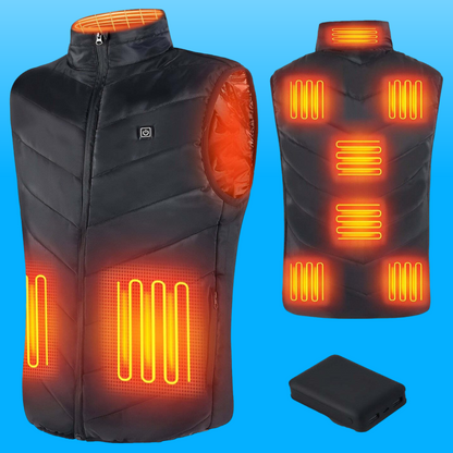 Warm Portable USB Heated Vest for Men and Women - Halri