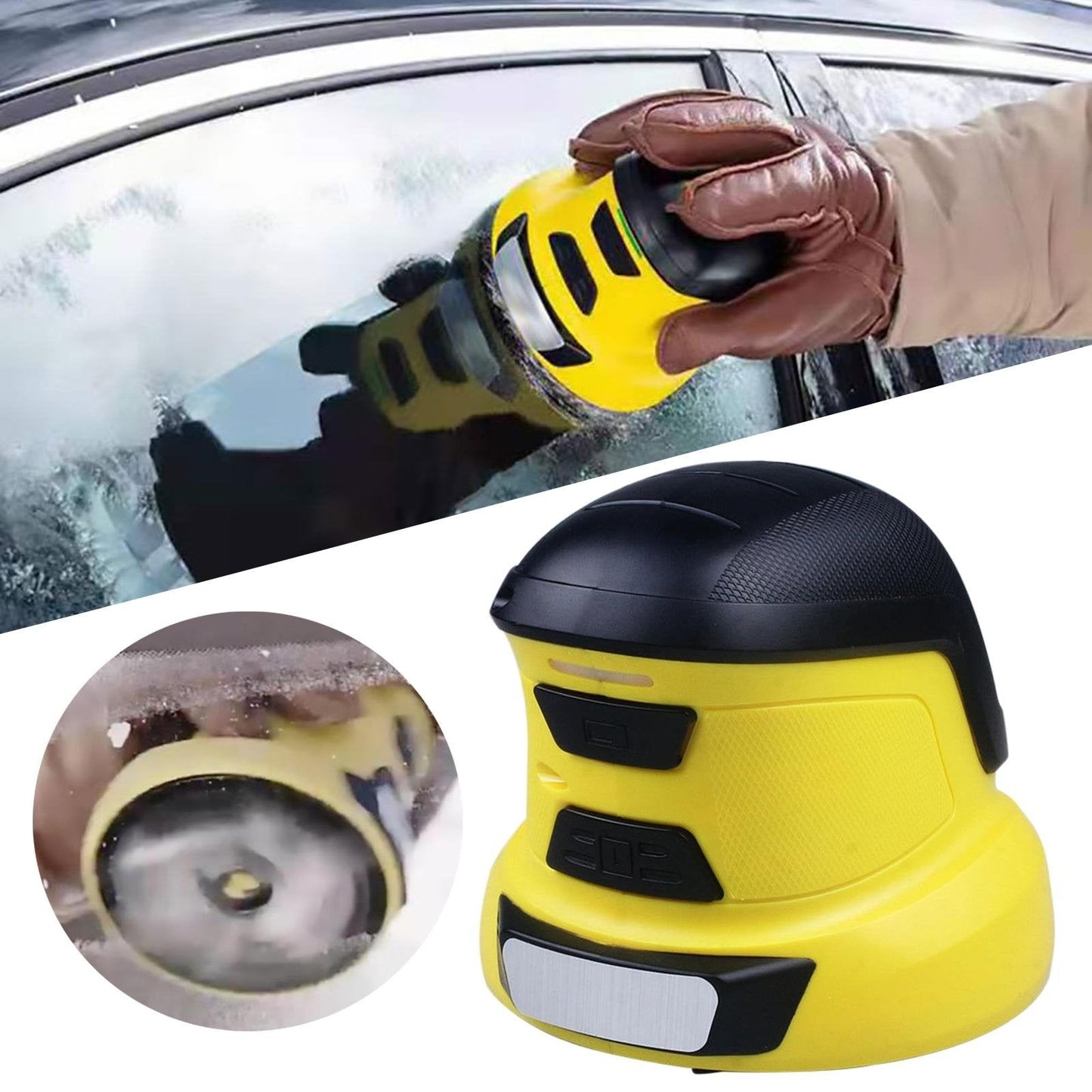Fast Wireless Car Ice Scraper, Portable Snow Remover Tool