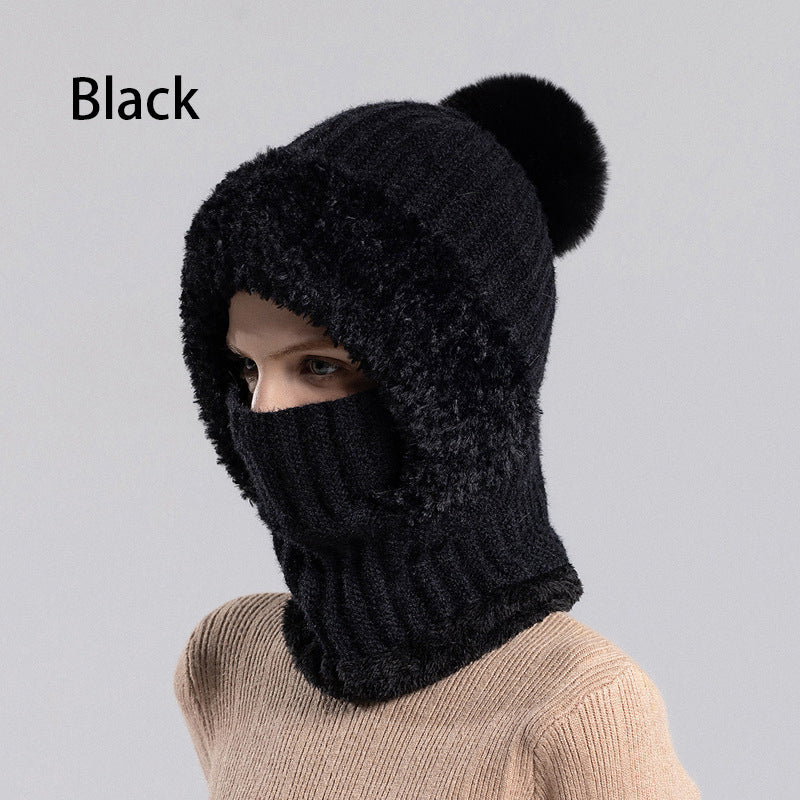 Warm FrostKnit Beanie Hat