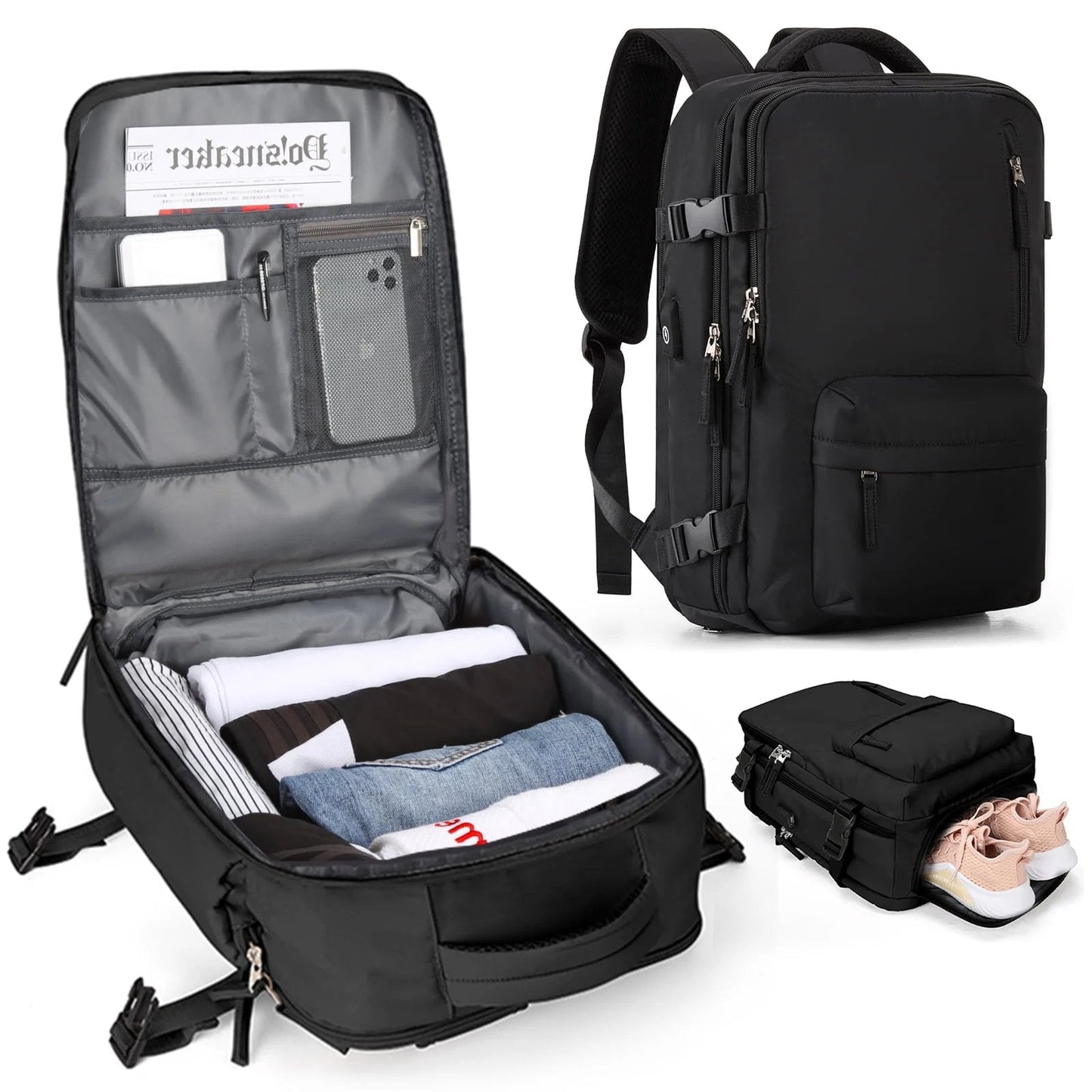 Waterproof Hiking Laptop Backpack 35L