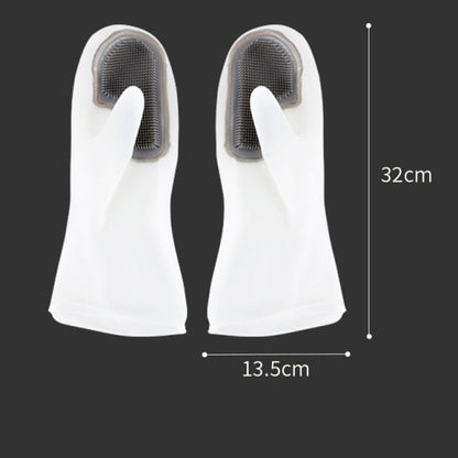 Flexible Rubber Dish Gloves