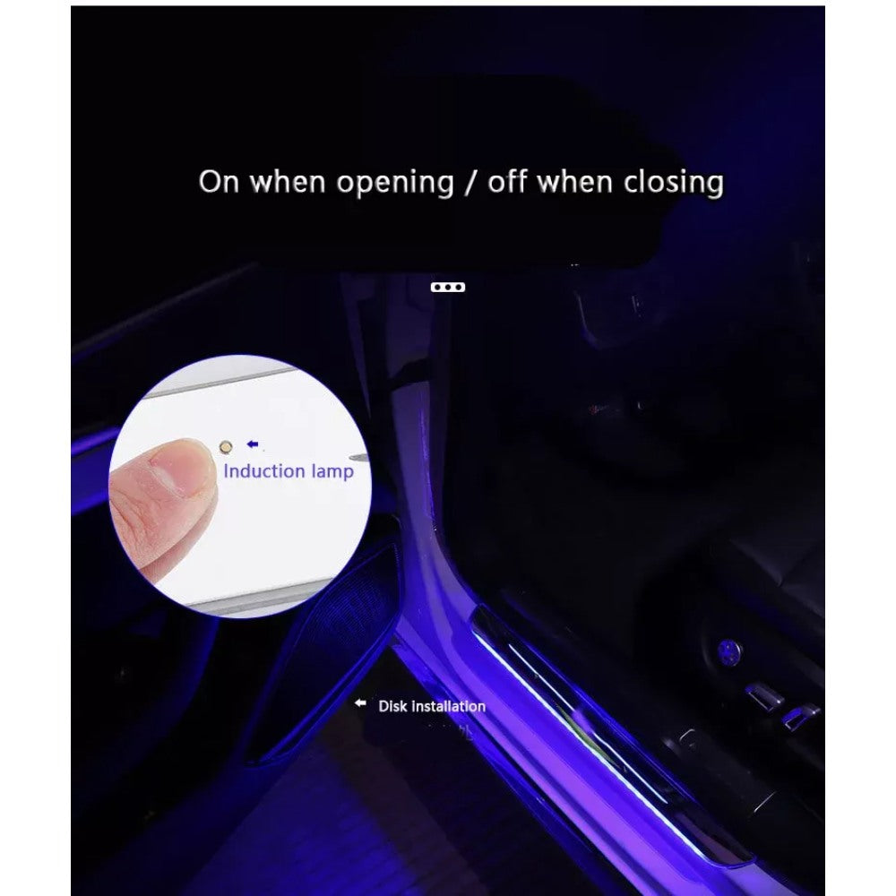 Premium LED Car Door Sills Upgrade Kit