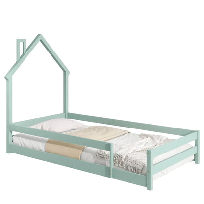 Low Profile Twin Size Mattress Bed