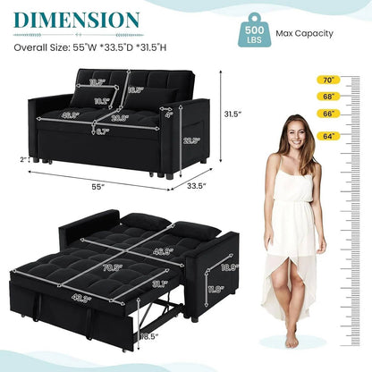Space Saving Folding Sofa Bed