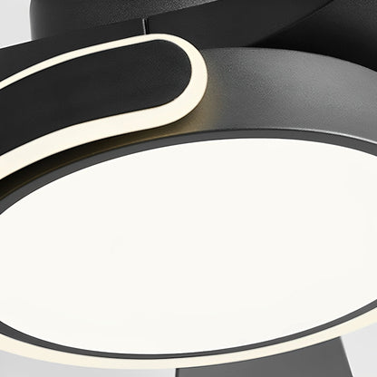 Stylish Ceiling Fan with Light and Remote