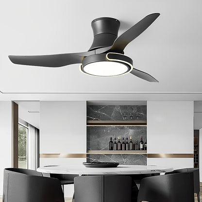 Stylish Ceiling Fan with Light and Remote