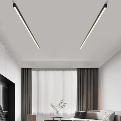 Thin Adjustable LED Ceiling Lamp – Contemporary Low Profile Fixtures