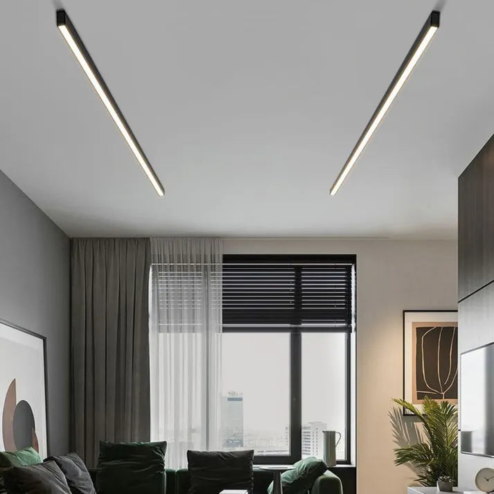 Thin Adjustable LED Ceiling Lamp – Contemporary Low Profile Fixtures