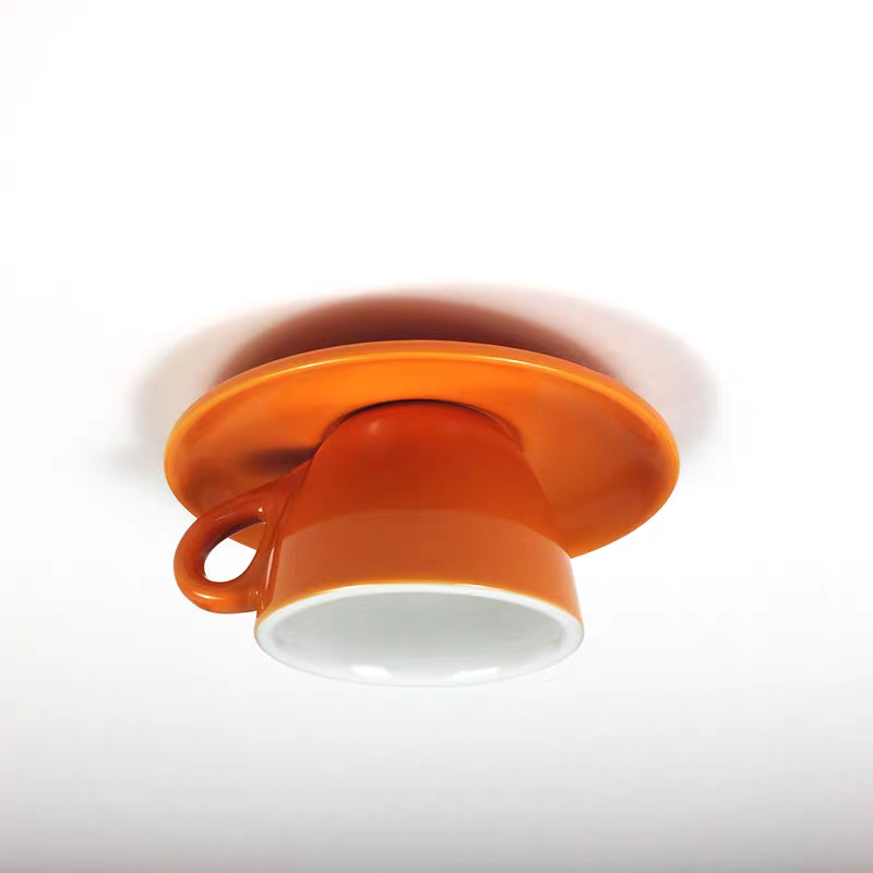 Modern Ceramic Pendant Coffee Cup Lamp