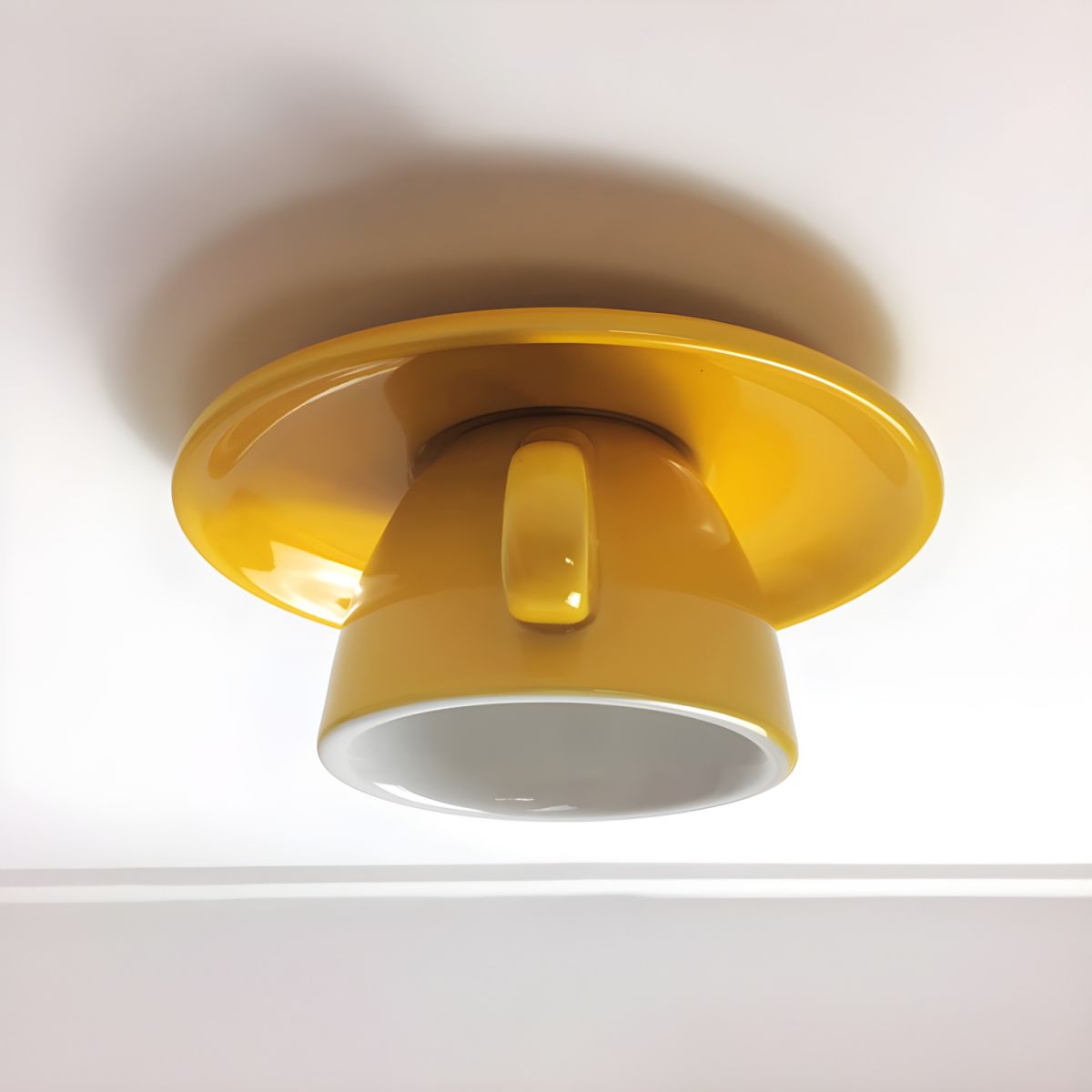 Modern Ceramic Pendant Coffee Cup Lamp - Halri
