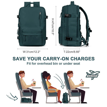 Waterproof Hiking Laptop Backpack 35L