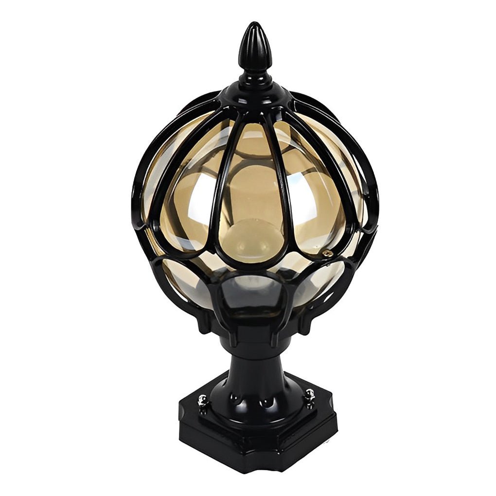 Rustic Antique Style Outdoor Lantern Post Light