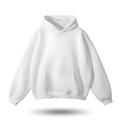 Cozy Fleece Hoodie Casual Loose Fit Sweater