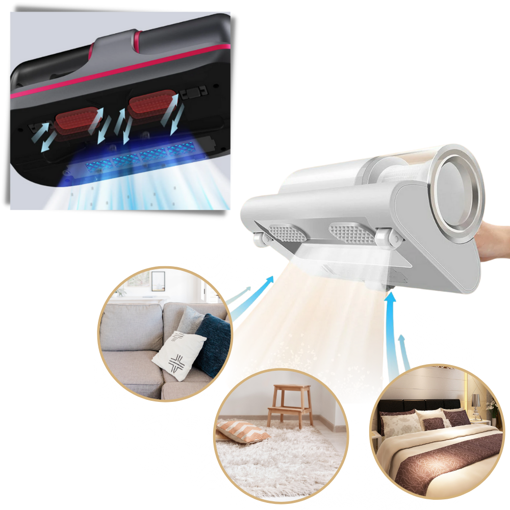 Portable Handheld UV Vacuum Cleaner for Dust Mites