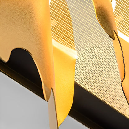 Modern Round Dimmable LED Chandelier Light Fixture