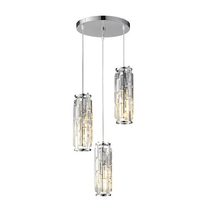 Luxury Metal Glass Pendant Ceiling Light Fixture