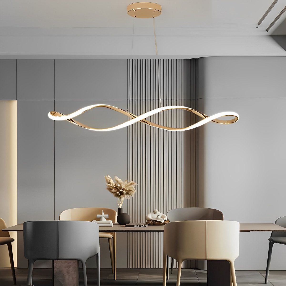 Stylish Dimmable LED Crystal Chandelier Light Fixture