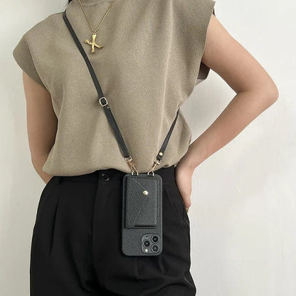 Stylish Leather Phone Purse Case