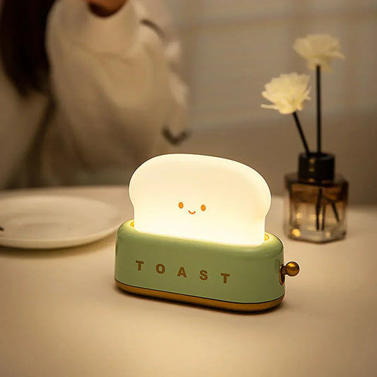 Adorable Toast Shaped Night Lamp - Halri