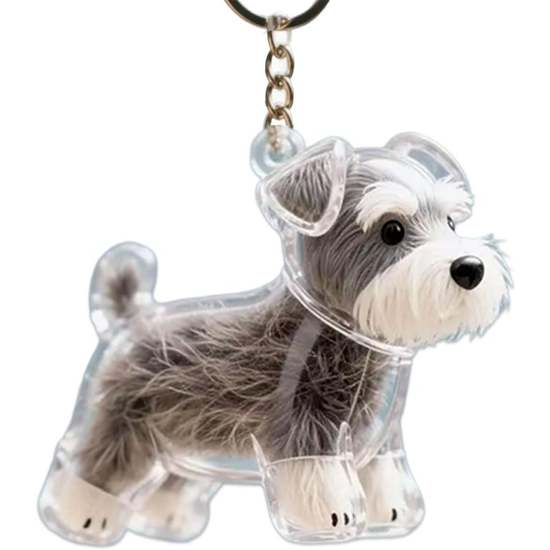 Personalized Pet Hair Memorial Keychain - Halri