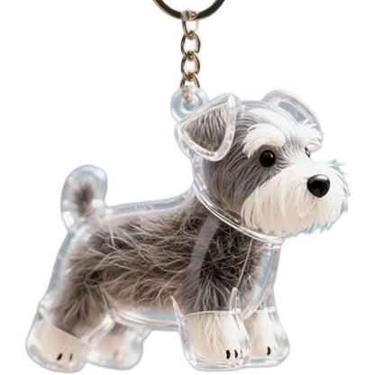 Personalized Pet Hair Memorial Keychain - Halri