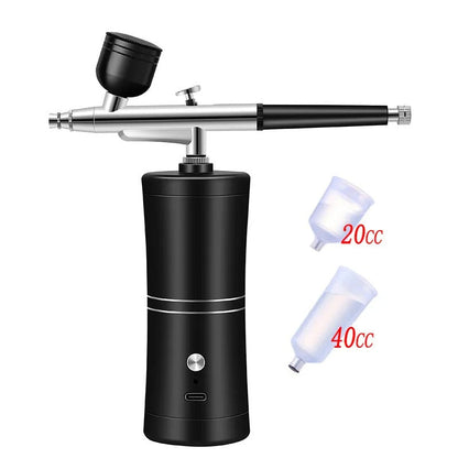 Compact Portable Air Spray Paint Gun Kit