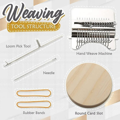 Handmade Sewing Loom Kit - Easy Craft Starter Set