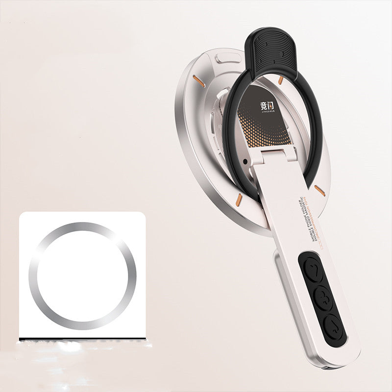 Adjustable Phone Holder with Magnetic Ring Stand