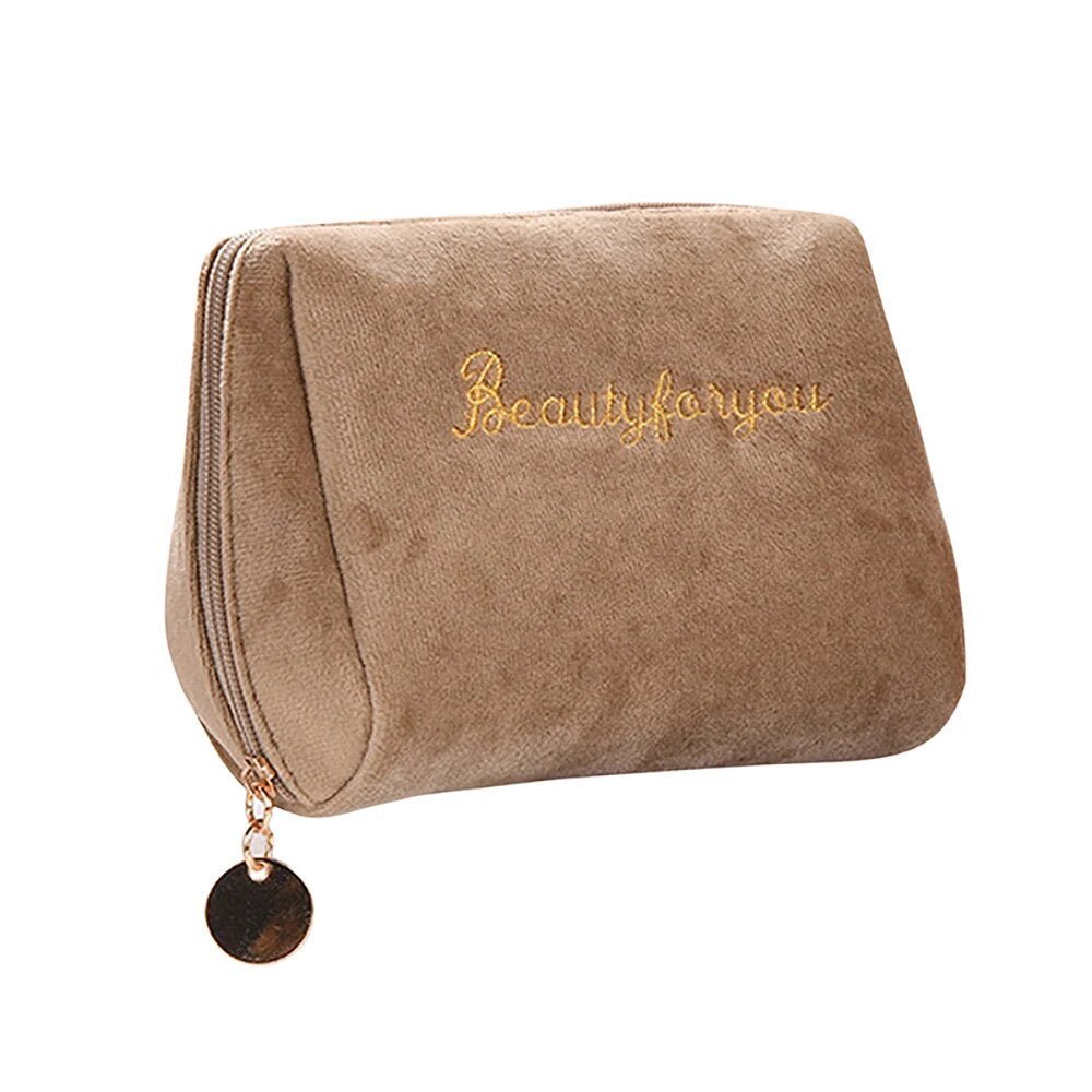 Luxury Velvet Makeup Pouch